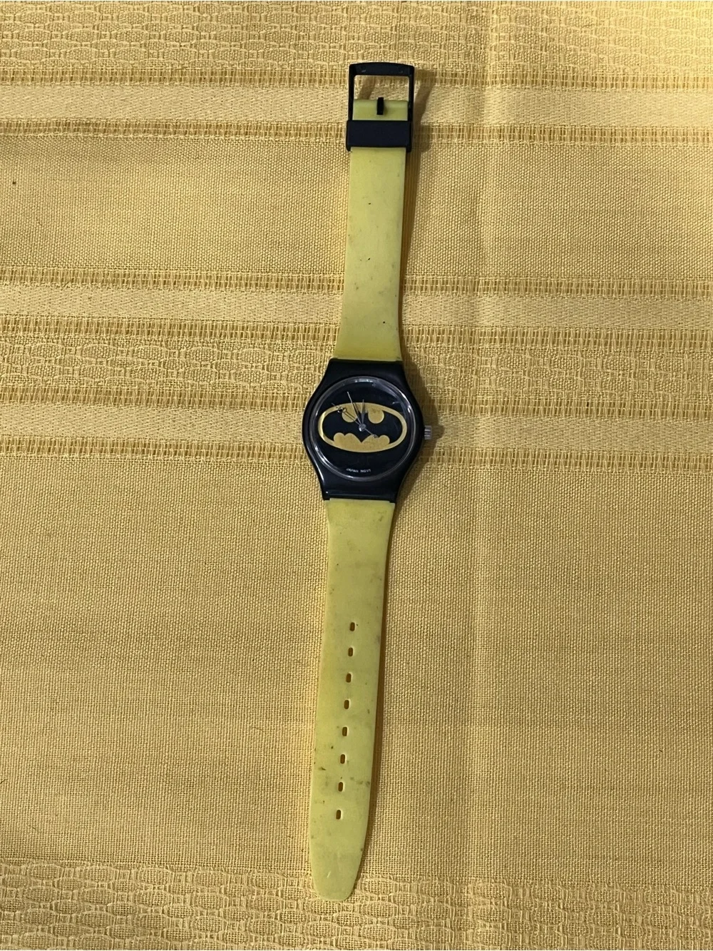 VTG 1989 Batman Movie Promotional Quartz Watch - Quintel V102 DC Comics 🦇🦇